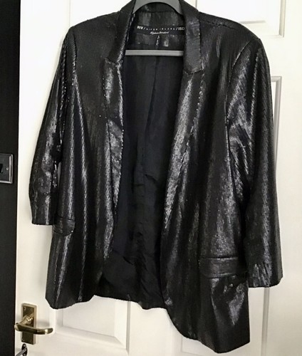 River island black - river, sequin