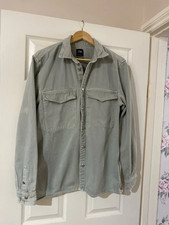 Zara Men's M Light Green Denim