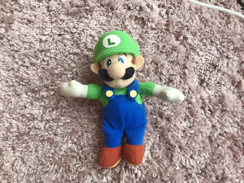 Luigi beanbag plush doll - luigi,