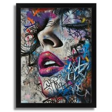 Urban Graffiti Art Print