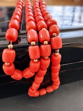 Vintage Natural Coral Beads