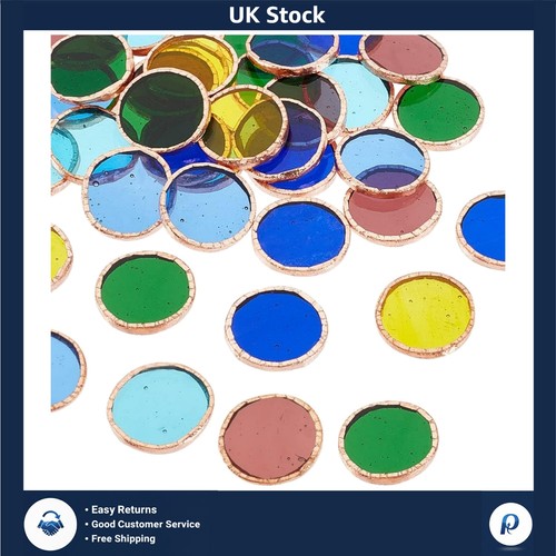 Colorful round crystal glass - colorful,