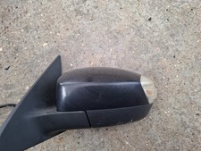 FORD GALAXY 2008-15 DOOR WING MIRROR N/S LEFT BLACK 7 PIN PLUG PADDLE LIGHT