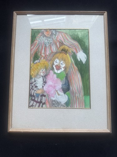Original framed pastel - framed,