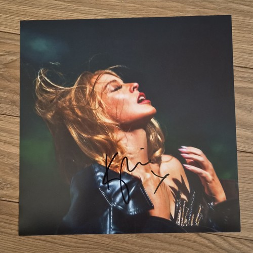 Signed kylie minogue tension - signed,