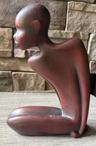 Vintage modernist african - 9",