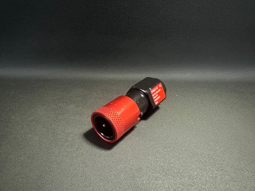 Red emergency female air brake - air,