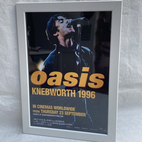 Oasis knebworth 1996 framed - 1996,