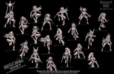 Dark Elf Witches x10- Avatars