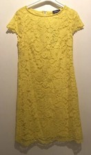 YELLOW LACE PENCIL DRESS BNWT