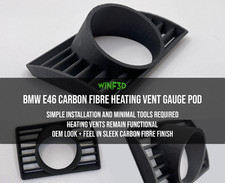 BMW E46 Air Vent Gauge Pod -