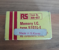 Vintage RS RadioSpares 308-657 AMI Memory IC Type 5101L-1 Brand New In Box