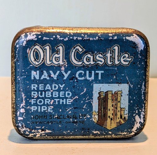 Vintage old castle navy - castle, cut