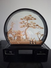Vintage Chinese hand-carved