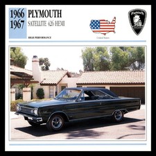 1966 1967 Plymouth Satellite