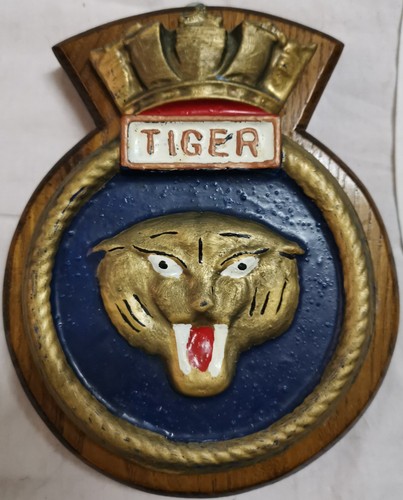 Hms tiger ship - -, crest