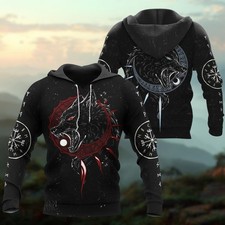 Viking Wolf Vegvisir Fenrir