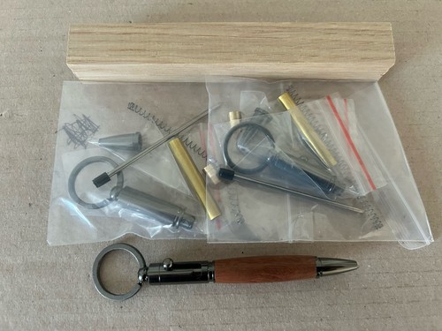 Woodturning keyring pen kits - woodturning,