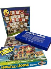 Vintage Falcon Haunted House Game Spooky Fun Memory Board 2-4 Players