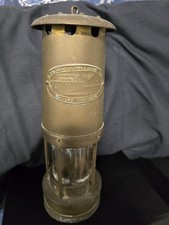 Vintage Collectable Brass Miners Mining Lamp - E Thomas & Williams - Aberdare #2