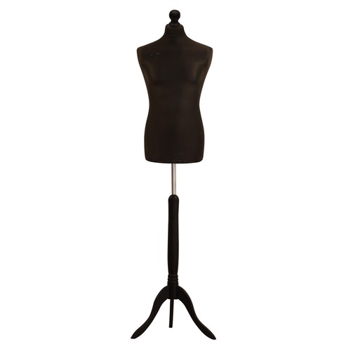 Male black tailor dummy - tailor’s,