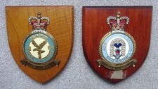2 Vintage R.A.F. Wall Shield