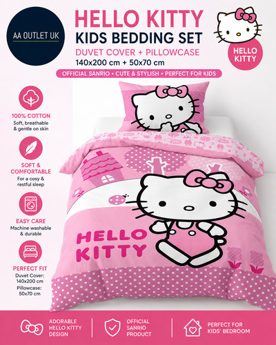 Hello kitty kids bedding - kitty,