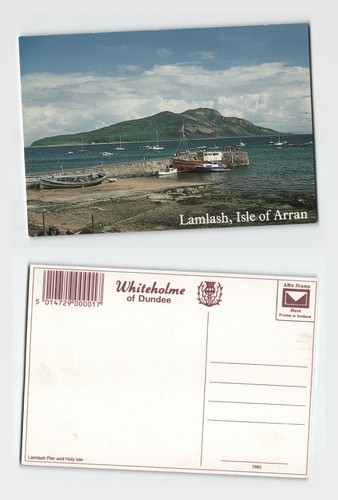 Postcard lamlash isle - -, of