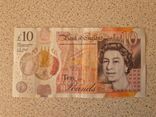 £10  POUND NEW POLYMER SPECIAL AK 47  NUMBER   BANKNOTE CIRCULATED
