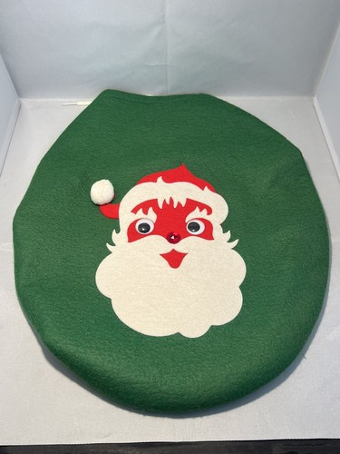 Vintage red faced santa - vintage,