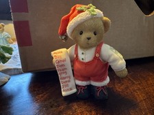 Cherished Teddies - Mack - Santa's Watching Etc - 4010095 Xmas Christmas Decs