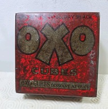 Vintage 1950's Oxo Cube Tin
