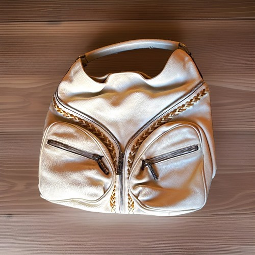 Versace ivory pebbled greek - pebbled,