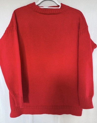 Guernsey woollens men - woollens, red