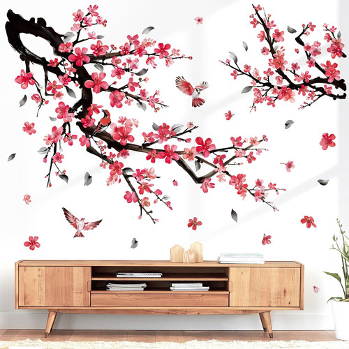 Wondever red flower tree - red,