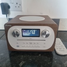 Pure Evoke C-D4 All-in-One Music System DAB+FM Radio, Bluetooth, CD Tested Works