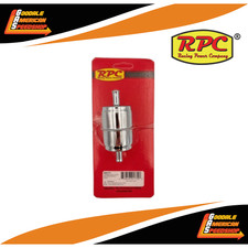 RPC Chrome Fuel Filter 3/8"