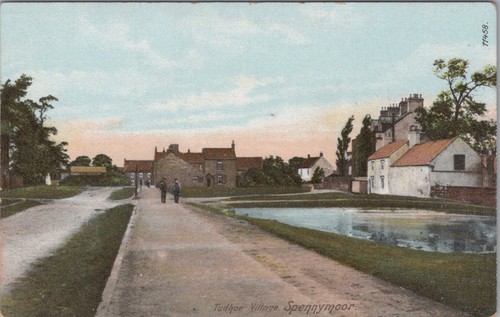 Durham postcard tudhoe - durham, postcard: