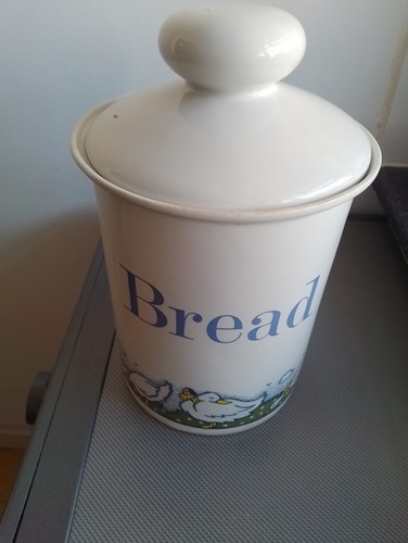 Vintage crock bin 1980s - bin, melba