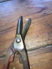 Vintage Zelus Tin Snips Metal Cutters Made In England