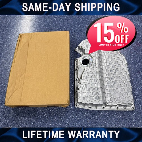Aluminium oil sump pan - oil, fits
