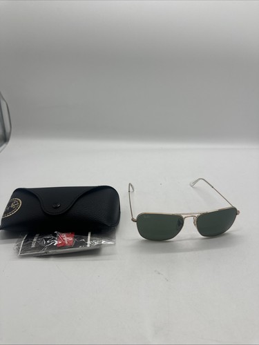 New ray ban caravan - shiny, gold