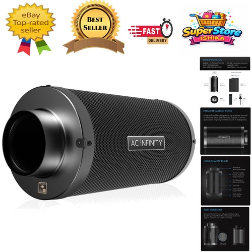 Compact 150mm carbon filter - 150mm,