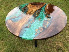 36" Epoxy Dining Table Tops