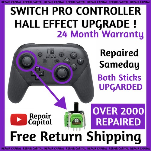 Switch pro controller - controller, hall