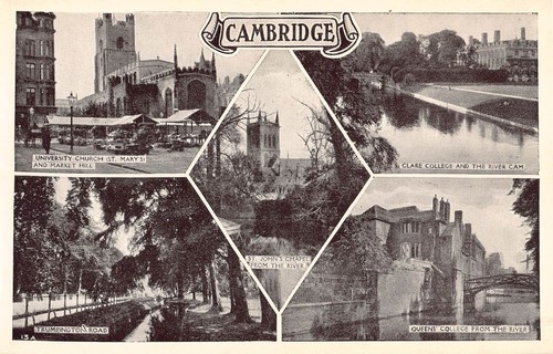 Postcard cambridge - postcard,