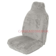 Pair furry grey - of,