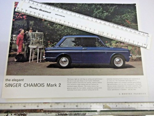 Old car sales leaflet 1960 - old,