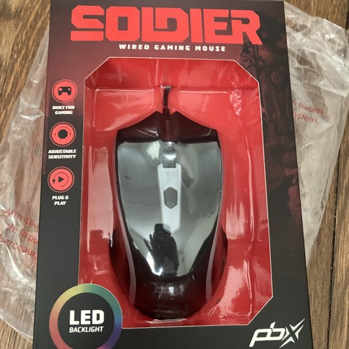Pbx soldier wired gaming - pbx, mouse