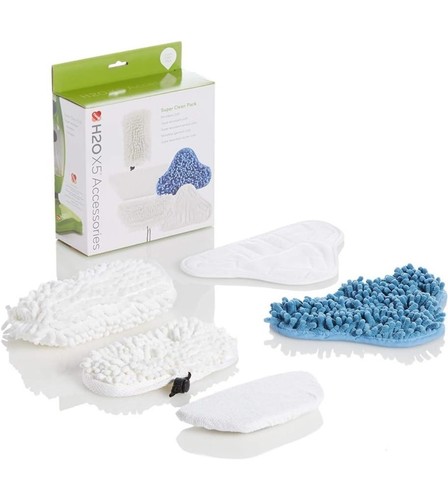Steam mop pads for h2o - pads, x5